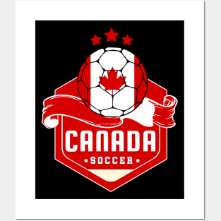 Canada Soccer Posters and Art